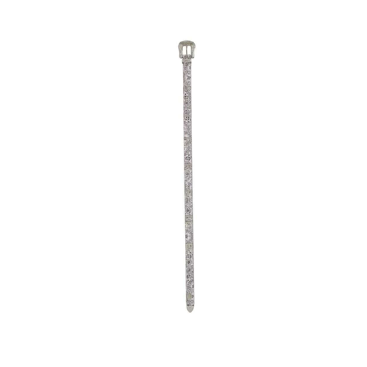 B.B. Simon In Hand Supreme BB Simon Bandana Belt White Size: XL Size 40 - 2 Thumbnail