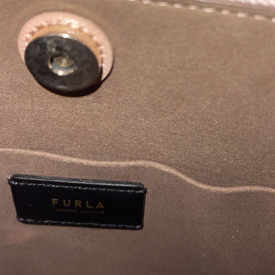 Furla Furla Small Satchel Grain Leather Top Handle Compartments Size ONE SIZE - 6 Thumbnail