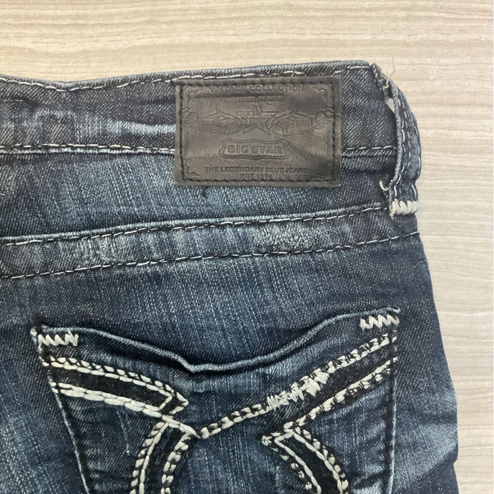 Big Star Big Star Nico Women’s Jeans Dark Blue Size 30" / US 8 / IT 44 - 6 Thumbnail