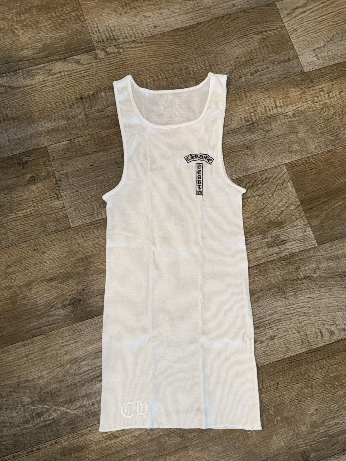 white chrome hearts tank top Chrome hearts tank top White L
