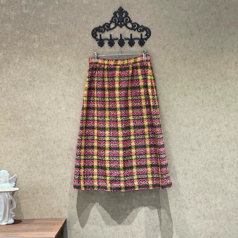 Gucci Gucci Colorful striped tweed half-length skirt 2505-Nextarr Size 25" / US 0 / IT 36 - 2 Thumbnail