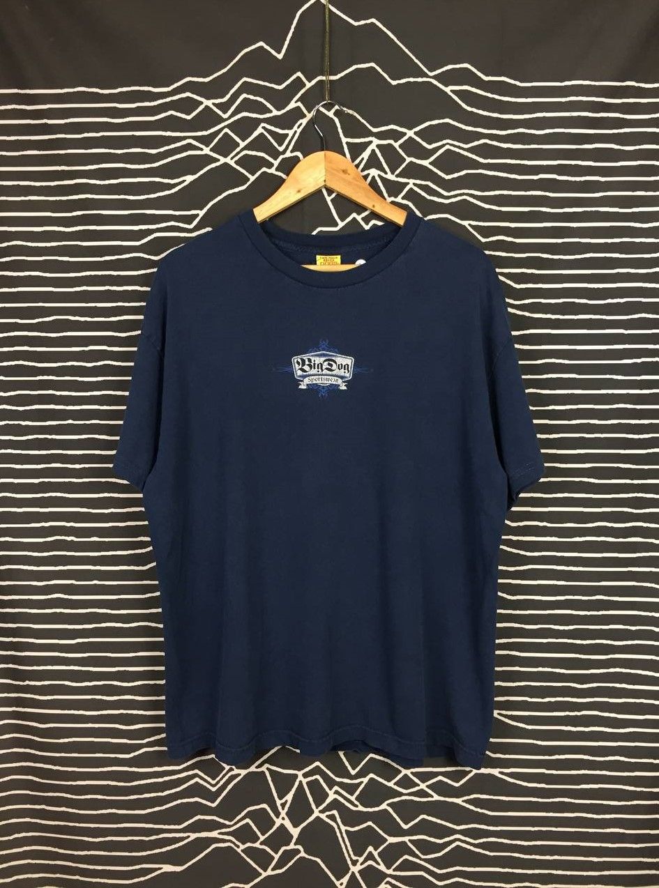 Big Dogs × Vintage Vtg Big Dogs Santa Barbara Authentic Attitude Big Logo Tee Size US XL / EU 56 / 4 - 4 Thumbnail