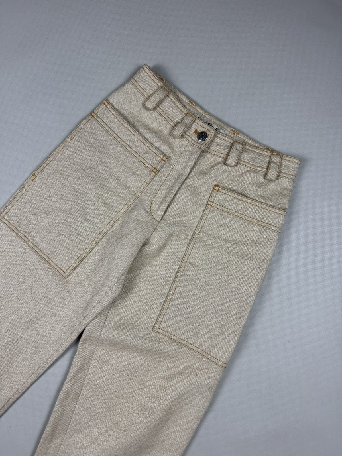 Acne Studios Acne Studios Milford W AS PAW 16 Cropped Work Trousers Jeans Size 24" / US 00 / IT 34 - 4 Thumbnail