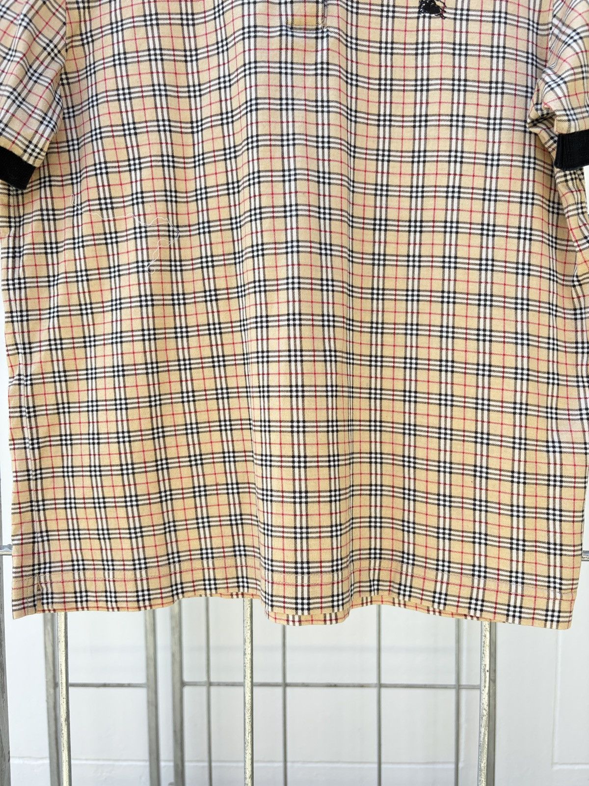 Burberry Burberry vintage nova check polo shirt Size M / US 6-8 / IT 42-44 - 5 Thumbnail