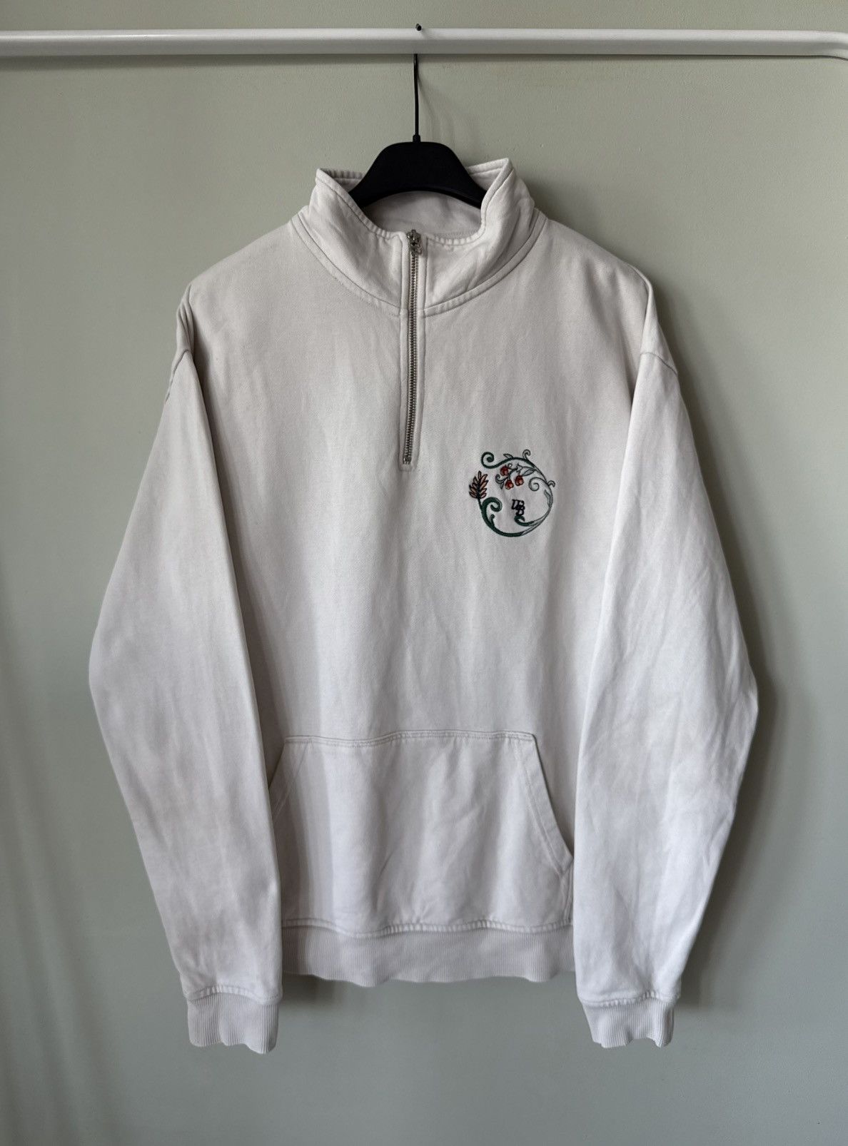 Japanese Brand Woodbird. Half zip organic cotton sweatshirt Size US M / EU 48-50 / 2 - 1 Thumbnail