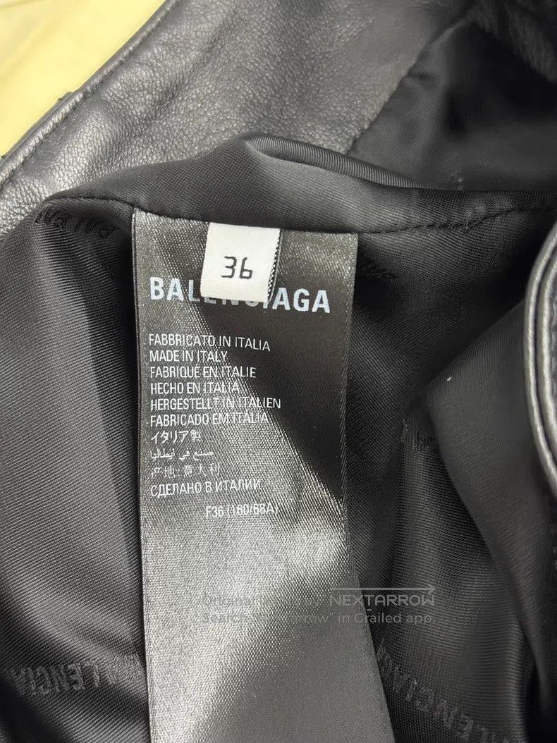 Balenciaga Balenciaga Black leather trousers Size US 36 / EU 52 - 5 Thumbnail