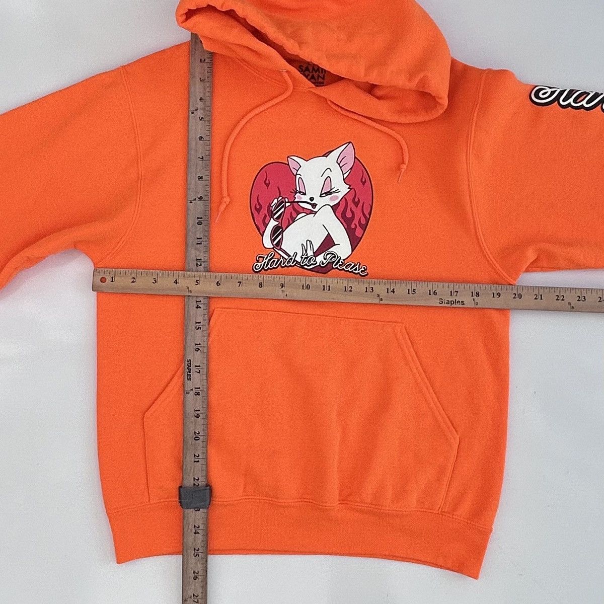 Other Samii Ryan Hard To Please Orange Graphic Hoodie Women’s M Size M / US 6-8 / IT 42-44 - 4 Thumbnail