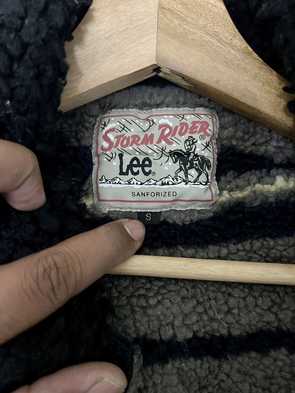 Lee VINTAGE LEE STORM RIDER SHEARLING JACKET Size US S / EU 44-46 / 1 - 8 Thumbnail