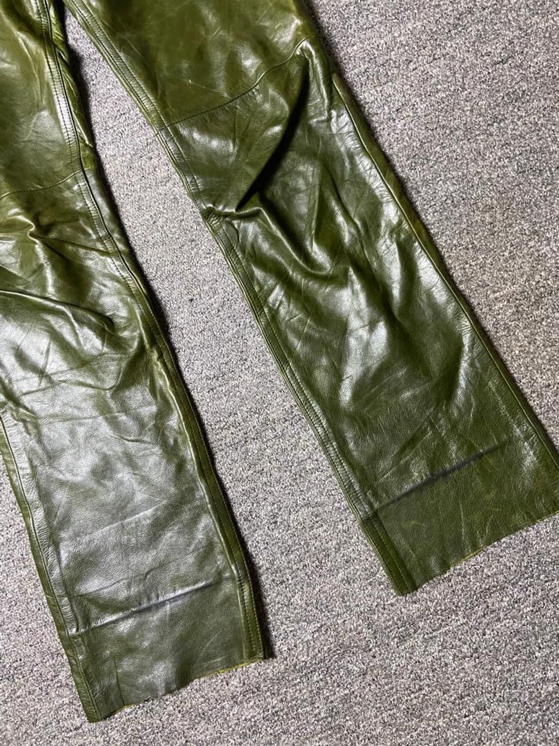 Earl Jeans Vintage Earl Jeans Brand Leather Pants (174) Size US 27 - 12 Thumbnail