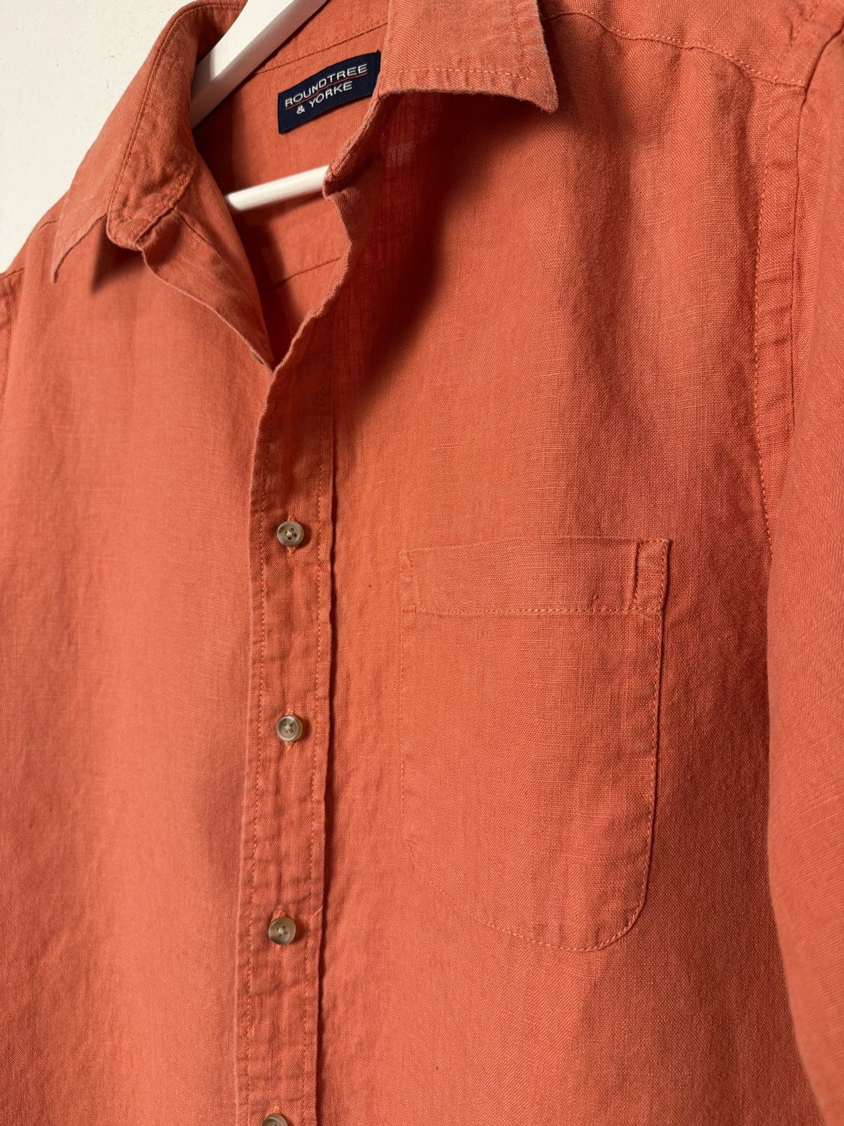 Roundtree & Yorke Roundtree&Yorke men’s linen shirt M size Size US M / EU 48-50 / 2 - 5 Thumbnail
