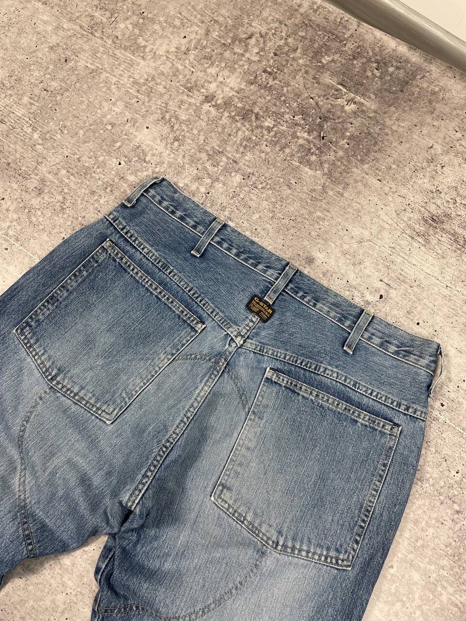 G-Star Vintage G Star Raw Denim Jeans Biker Pants Y2K Size US 36 / EU 52 - 3 Thumbnail