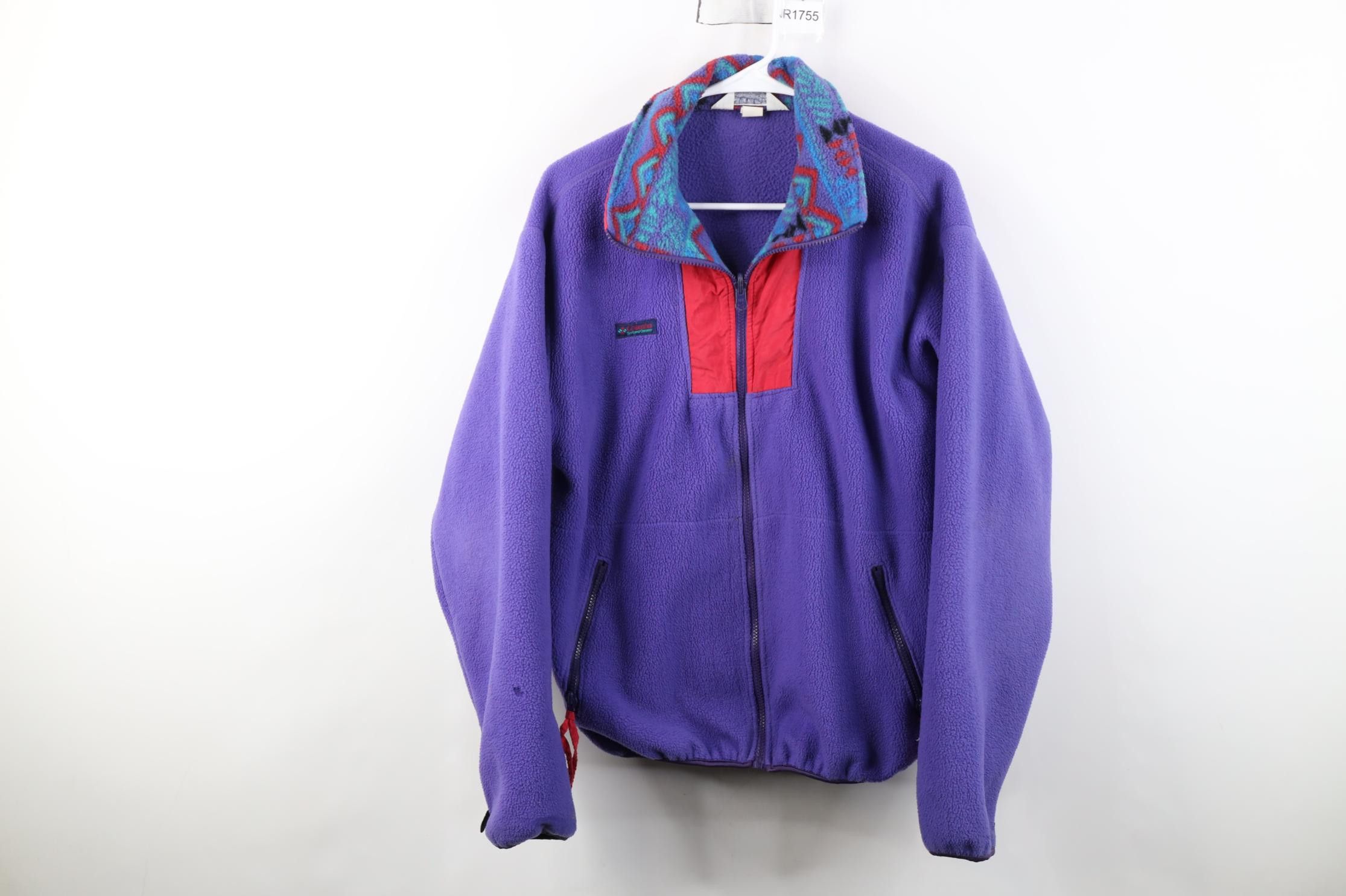 Columbia Vintage 90s Columbia Bugaboo Aztec 2 In 1 Bomber Jacket USA Size US M / EU 48-50 / 2 - 15 Thumbnail