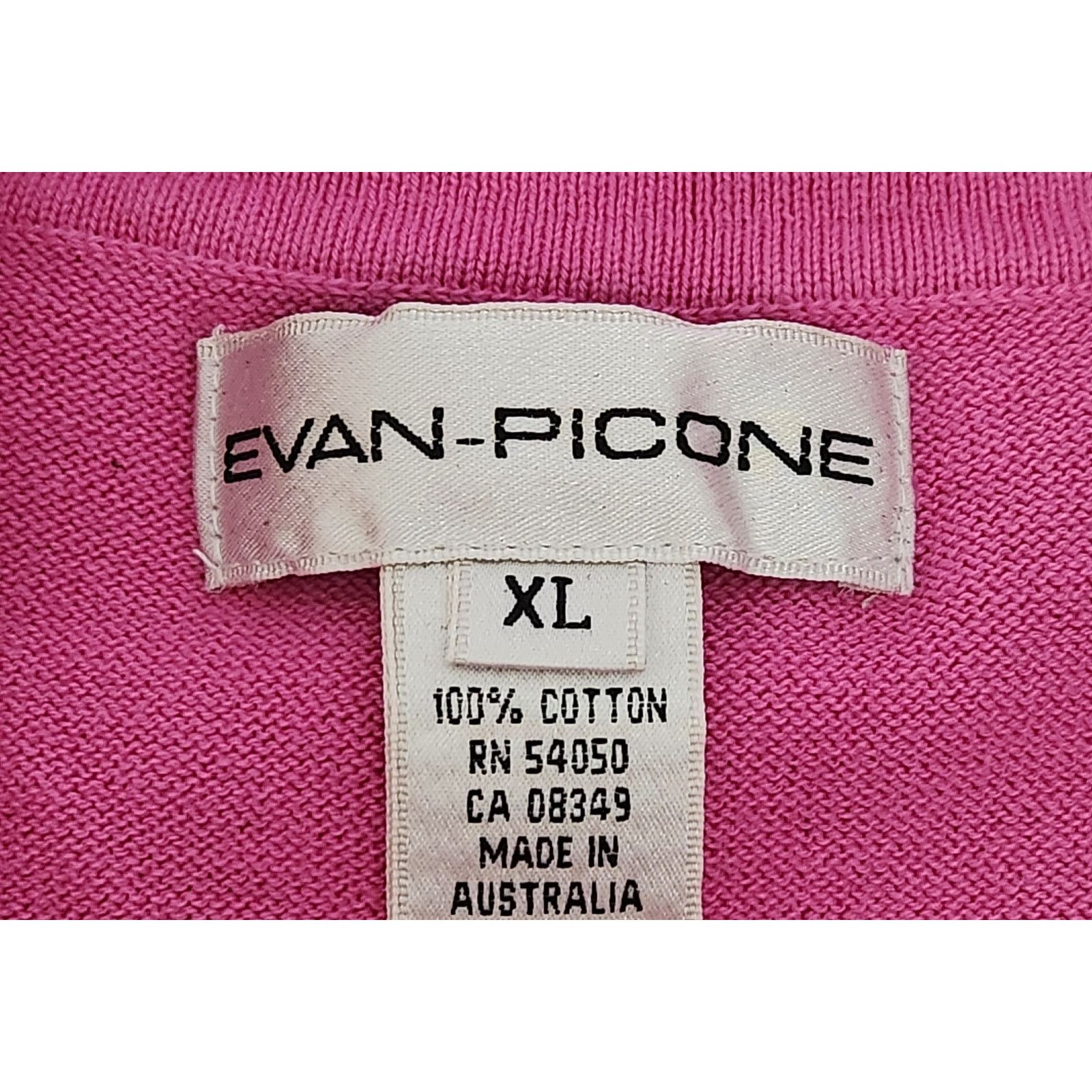 Evan Picone Evan Picone Pink Pointed Collar Sleeveless Tight Knit Top XL Size XL / US 12-14 / IT 48-50 - 3 Thumbnail
