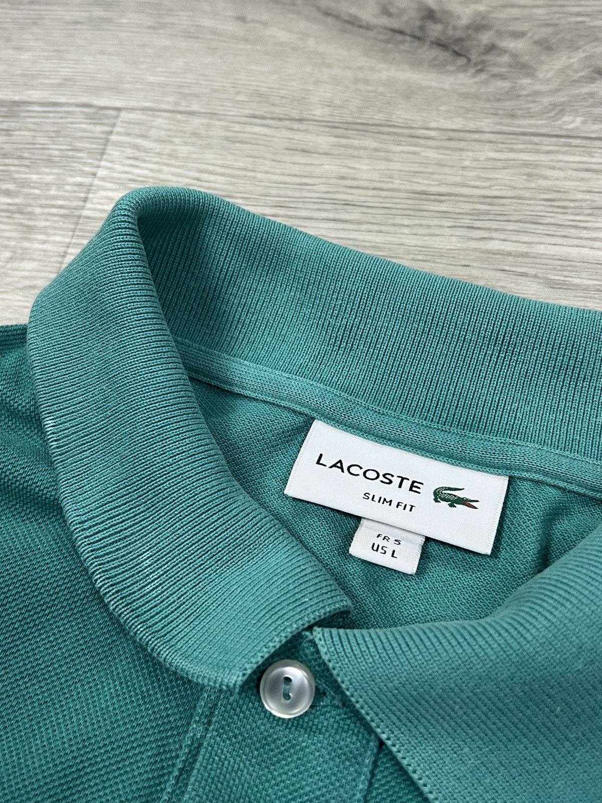 Lacoste Lacoste Men's Green Short Sleeve Polo Shirt Size 5 Large Size US L / EU 52-54 / 3 - 4 Thumbnail