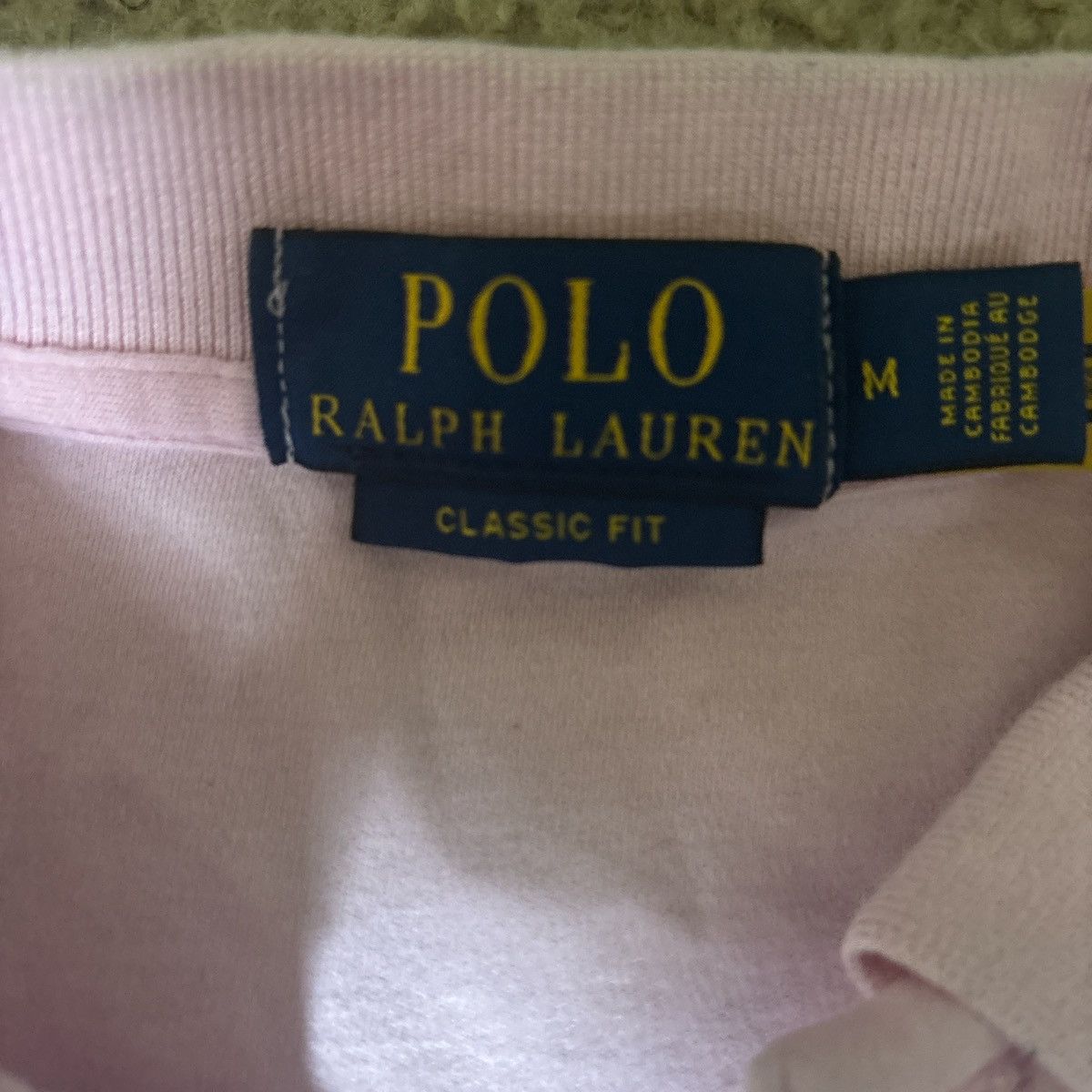 Polo Ralph Lauren Mens Pink Polo Ralph Lauren Medium Polo Shirt Size US M / EU 48-50 / 2 - 3 Thumbnail