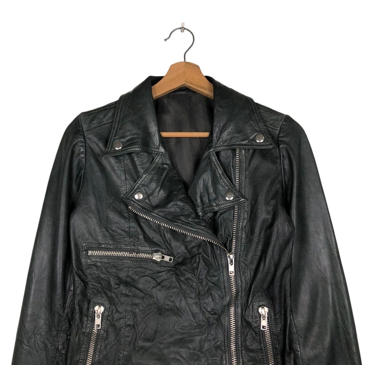 Seditionaries 🔥VINTAGE DOUBLE COLLAR LEATHE JACKET SWORD 14th ADDICTION Size US M / EU 48-50 / 2 - 5 Thumbnail