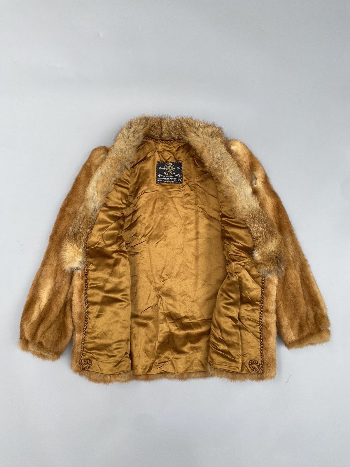 Vintage Vintage- Universal Fur Co - Single Hook Fox Fur Coat Size S / US 4 / IT 40 - 14 Thumbnail