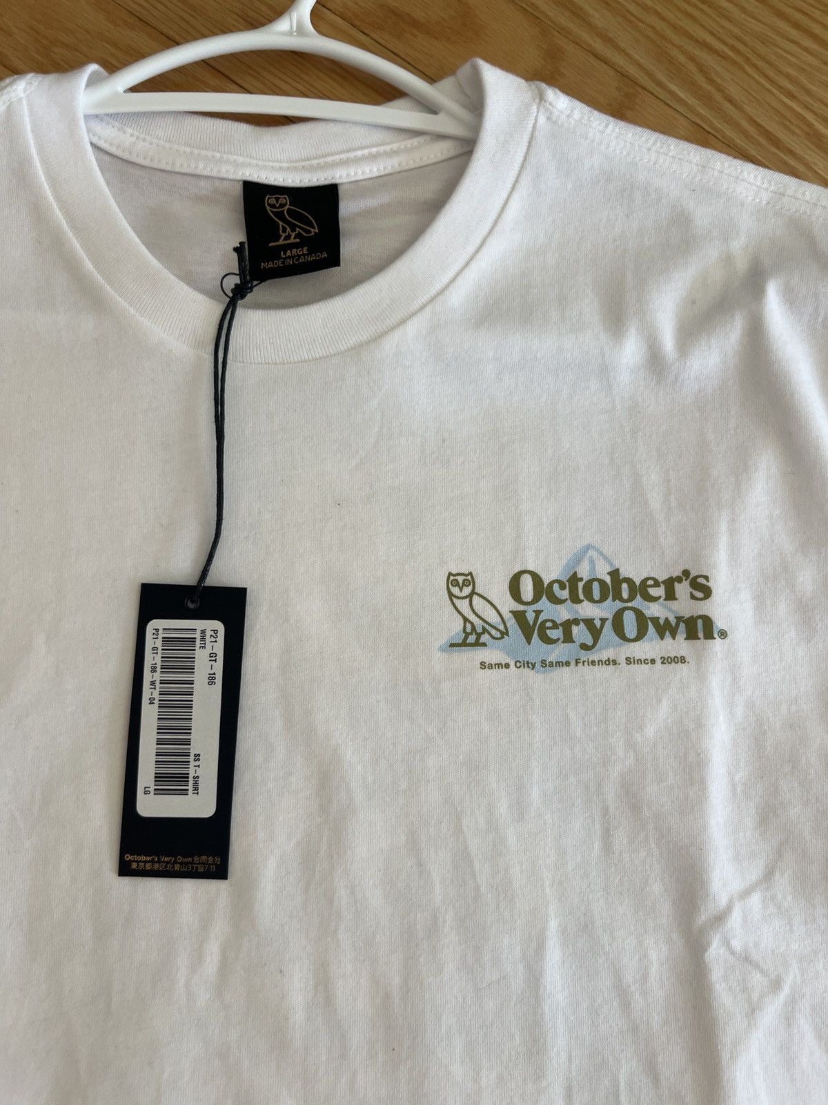 October's Very Own OVO *MAP* TEE - BNWT Size US L / EU 52-54 / 3 - 4 Thumbnail