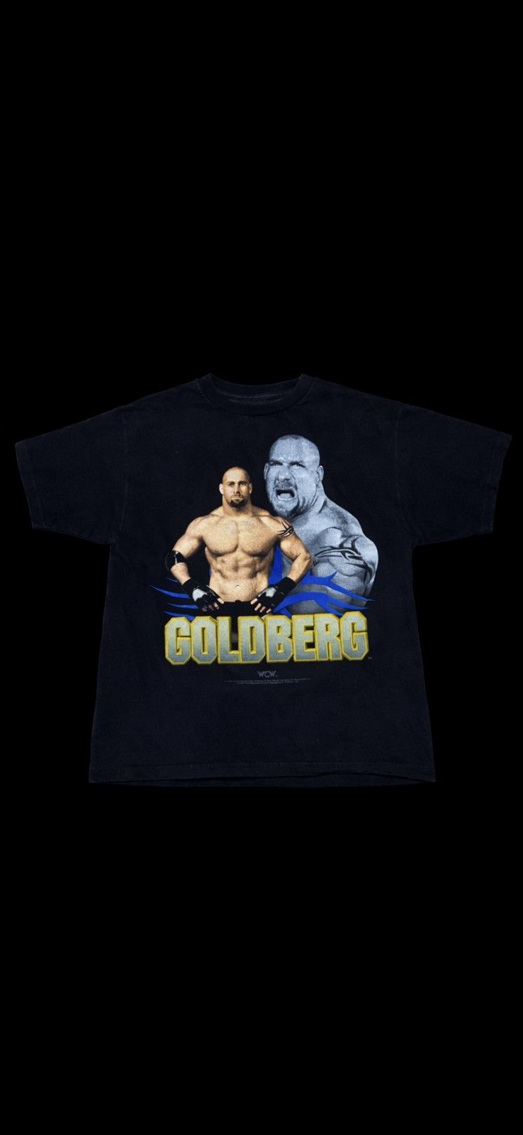 Vintage 1998 WCW GOLDBERG T-SHIRT Size US L / EU 52-54 / 3 - 1 Preview