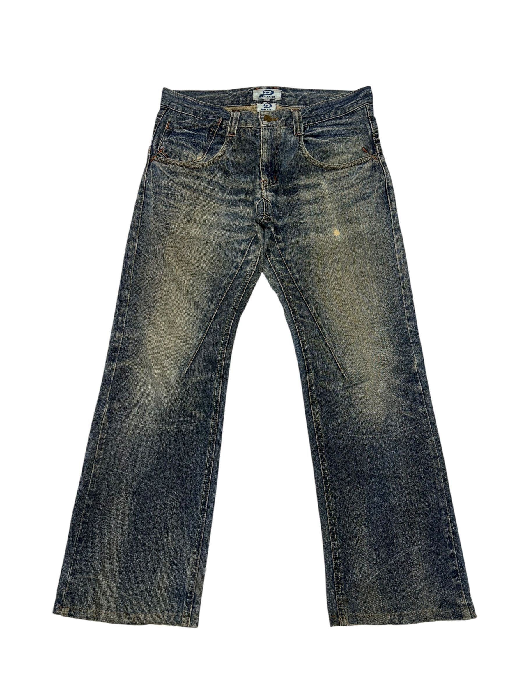 Hysteric Glamour × Undercover Vintage Piko Aloha Bootcut Distressed Denim Jeans Size US 32 / EU 48 - 9 Thumbnail