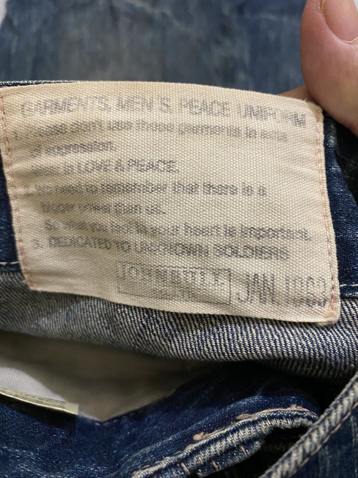 Japanese Brand × Johnbull Rare Vintage John Bull Military Cut Single Side Pocket Denim Size US 34 / EU 50 - 20 Thumbnail