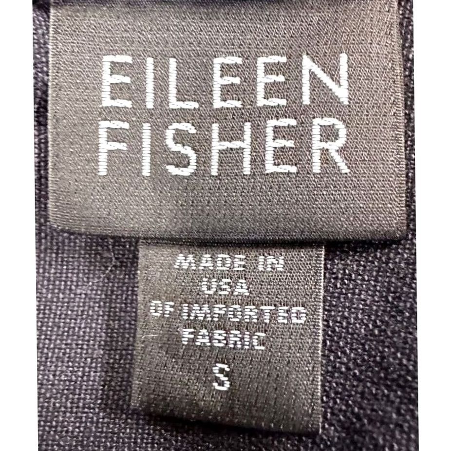 Eileen Fisher Eileen Fisher Black Blazer Women Small Open Cardigan Sweater Stretch Long Sleeve Size S / US 4 / IT 40 - 3 Thumbnail