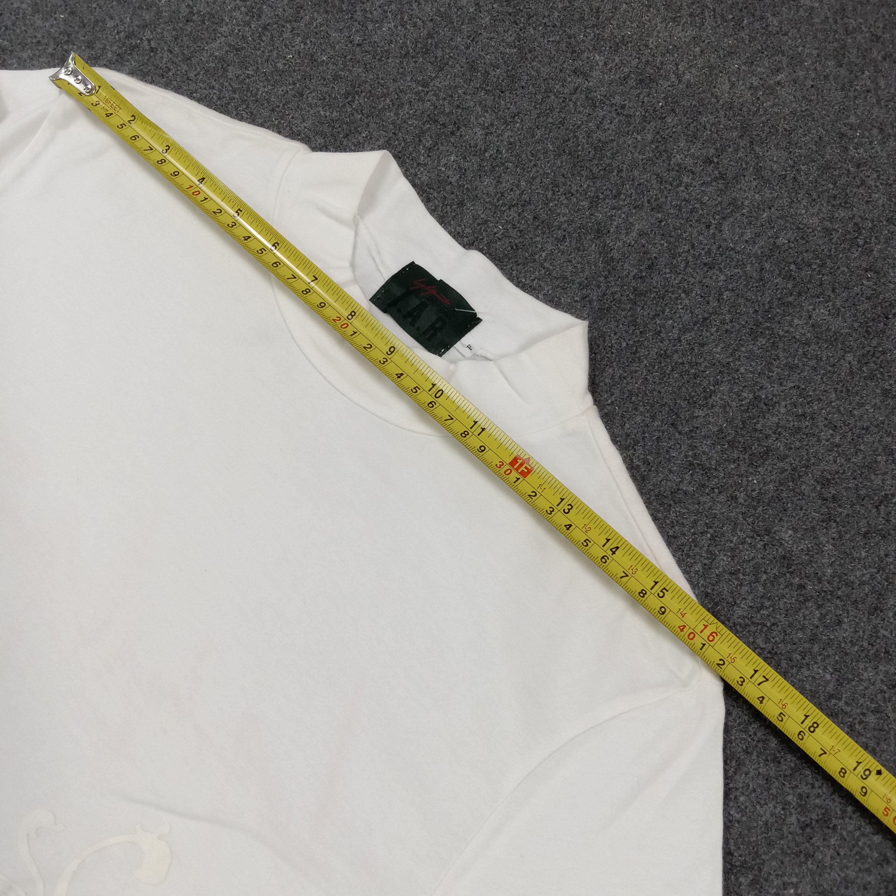 Yohji Yamamoto Yohji Yamamoto A.A.R Custom Red Logo Tshirt C276N42 Size US M / EU 48-50 / 2 - 7 Thumbnail