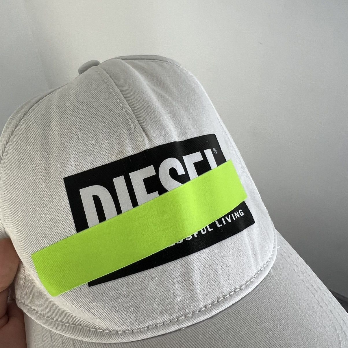 Diesel Vintage Diesel Big Logo Baseball Cap Streetwear Style Size ONE SIZE - 2 Thumbnail