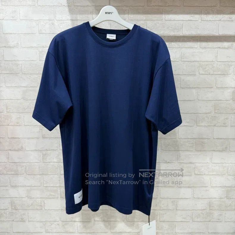 Wtaps Blue short-sleeve T-shirt