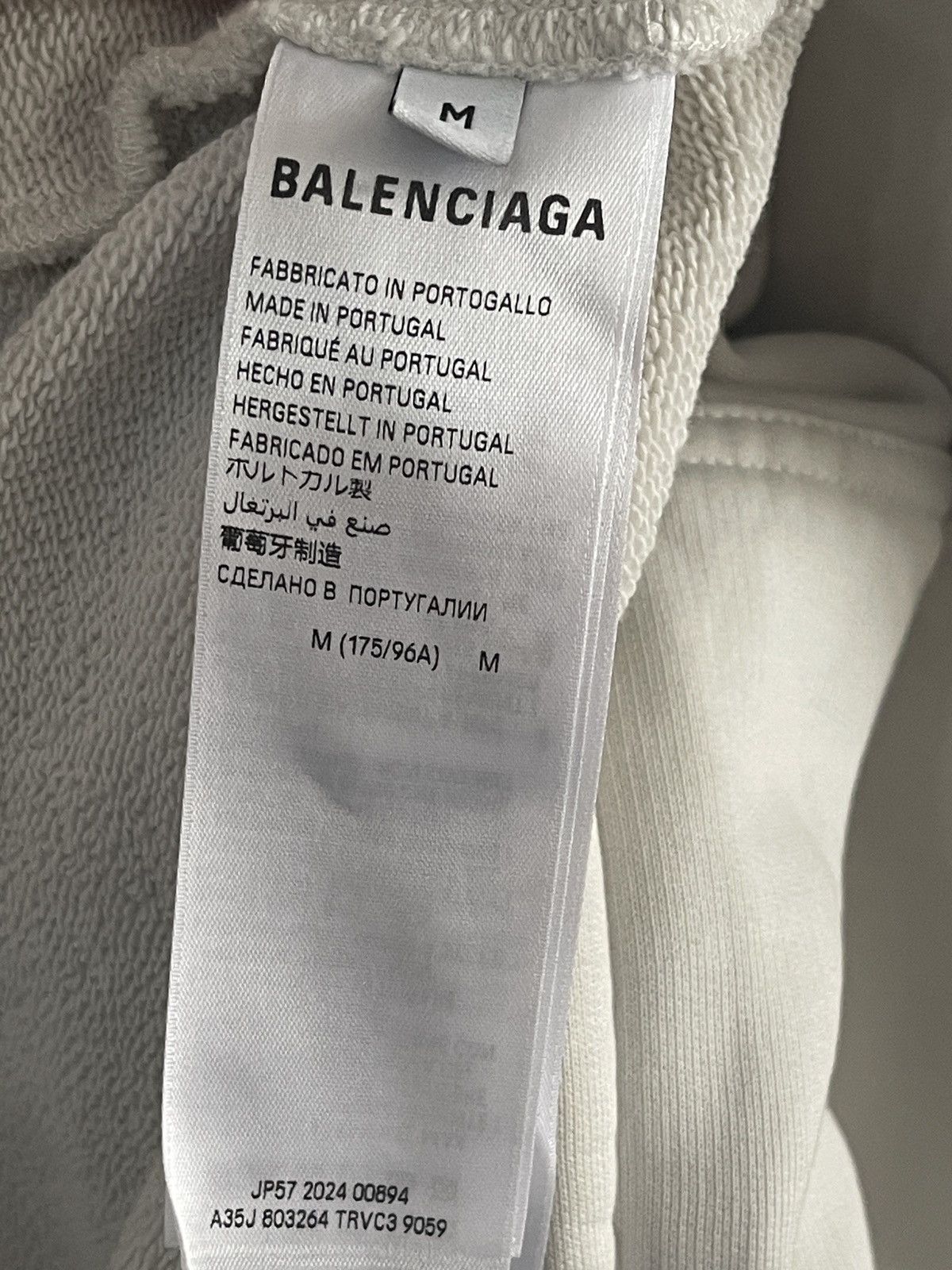 Balenciaga BALENCIAGA Loop Sports Icon Zip Hoodie Size US M / EU 48-50 / 2 - 4 Thumbnail