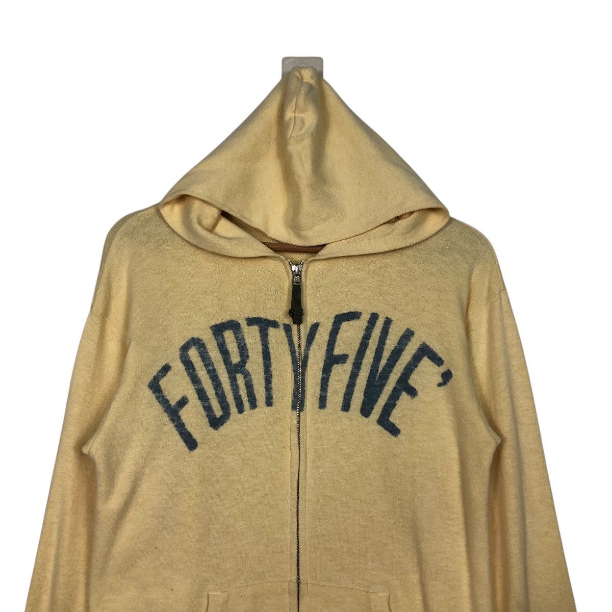 45rpm 📌Vintage Zipper Jacket Hoodie 45Rpm Big Logo Spell Out Size US M / EU 48-50 / 2 - 4 Thumbnail