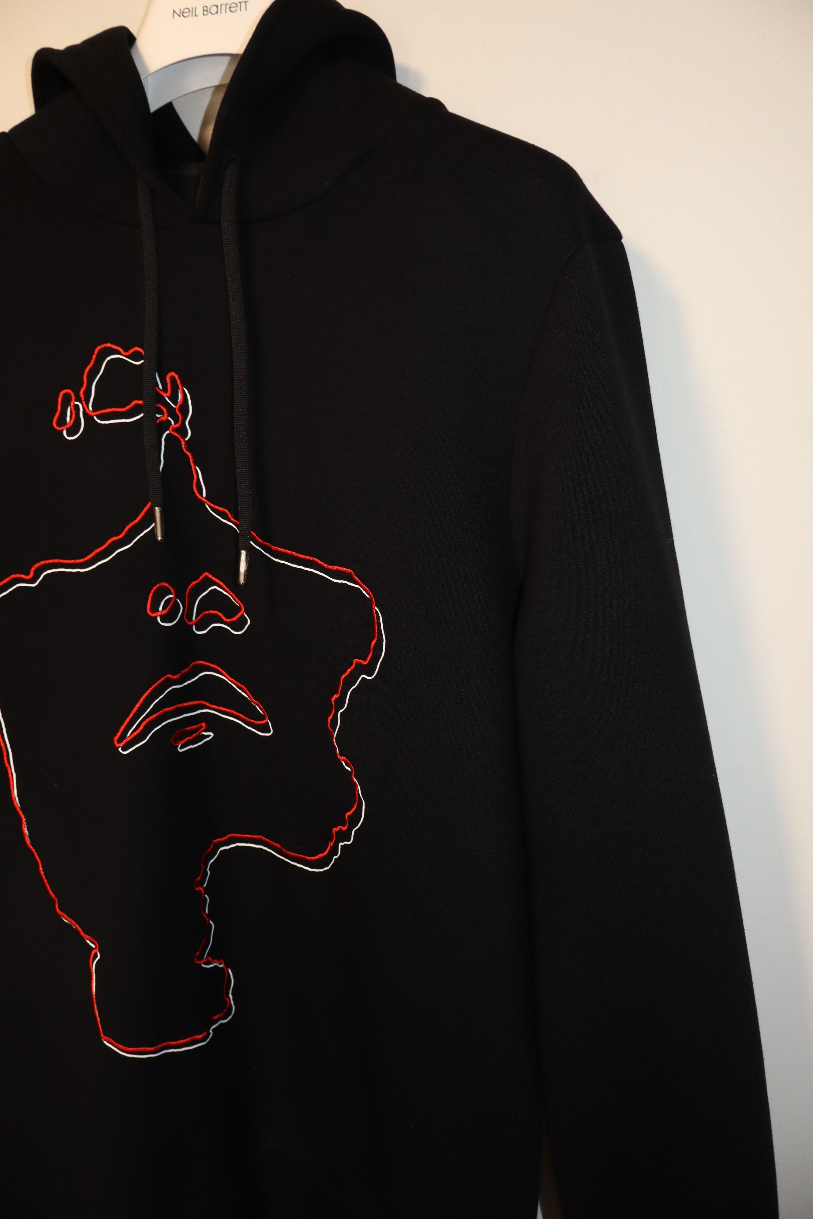 Neil Barrett Siousxie embroidered hoodie Size US S / EU 44-46 / 1 - 2 Thumbnail