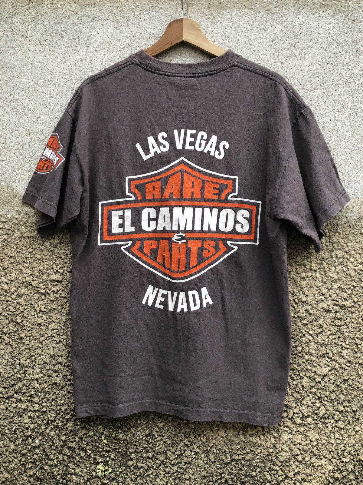 Harley Davidson × Vintage Vintage Rare El Caminos & Parts Tshirt Harley Davidson Size US L / EU 52-54 / 3 - 1 Thumbnail