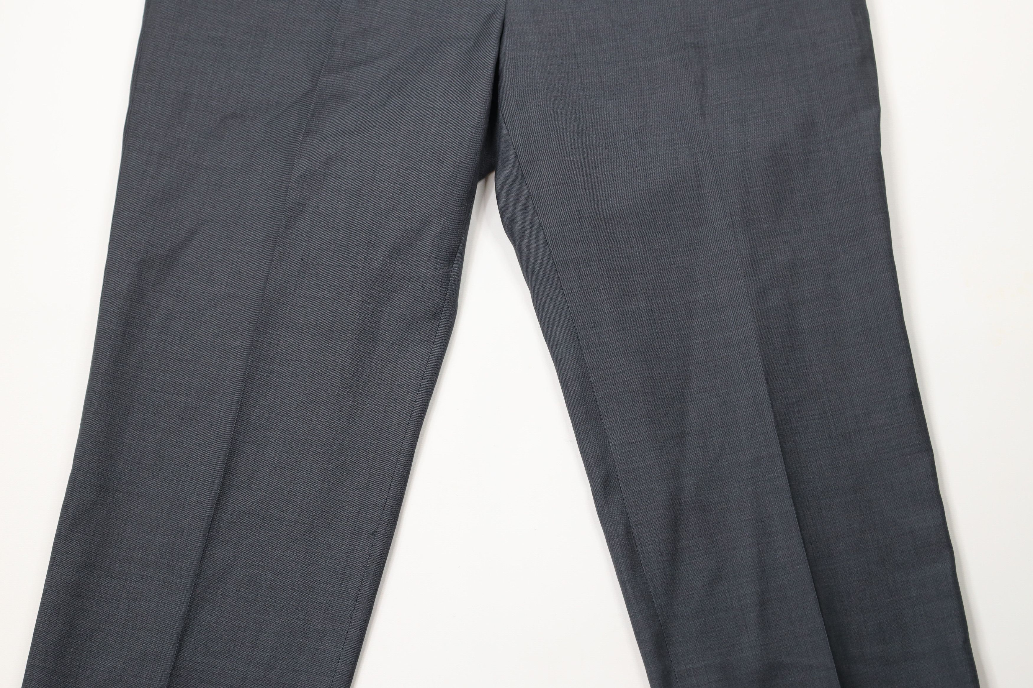 Vintage Jos A Bank Tailored Fit Wool 2 Piece Suit Wedding Suit Size 46R - 15 Thumbnail