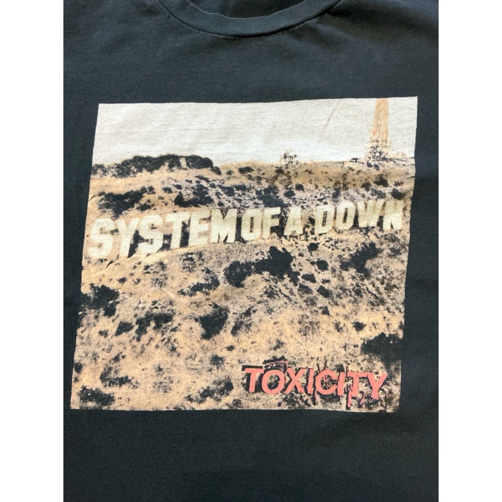 Vintage VINTAGE System Of A Down Toxicity Heavy Metal Alternative Rock Band Black T-Shirt 2XL Mens Size XX L? Size US XXL / EU 58 / 5 - 6 Thumbnail