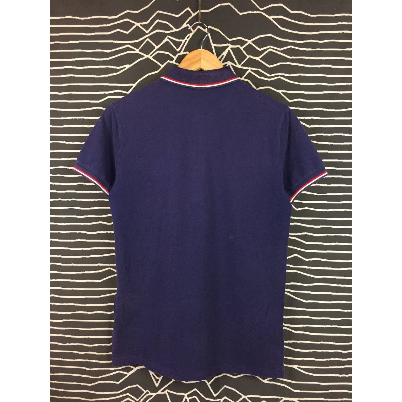 Polo Ralph Lauren × Vintage Vtg Polo Ralph Lauren Small Logo Tipped Polo Tee Size US S / EU 44-46 / 1 - 7 Thumbnail