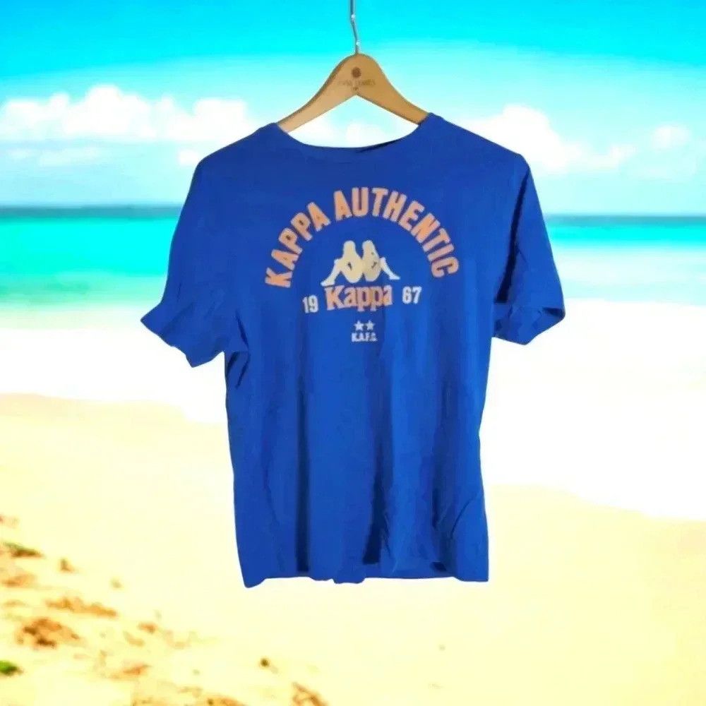 Kappa Kappa Authentic 1967 Blue vintage style tshirt sz M Size US M / EU 48-50 / 2 - 1 Thumbnail