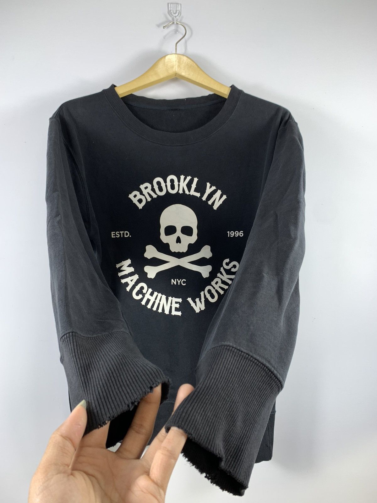 Hysteric Glamour × Japanese Brand × Le Grande Bleu (L.G.B.) brooklyn Machine Works Distressed Seditionaries Punk Size US L / EU 52-54 / 3 - 2 Thumbnail