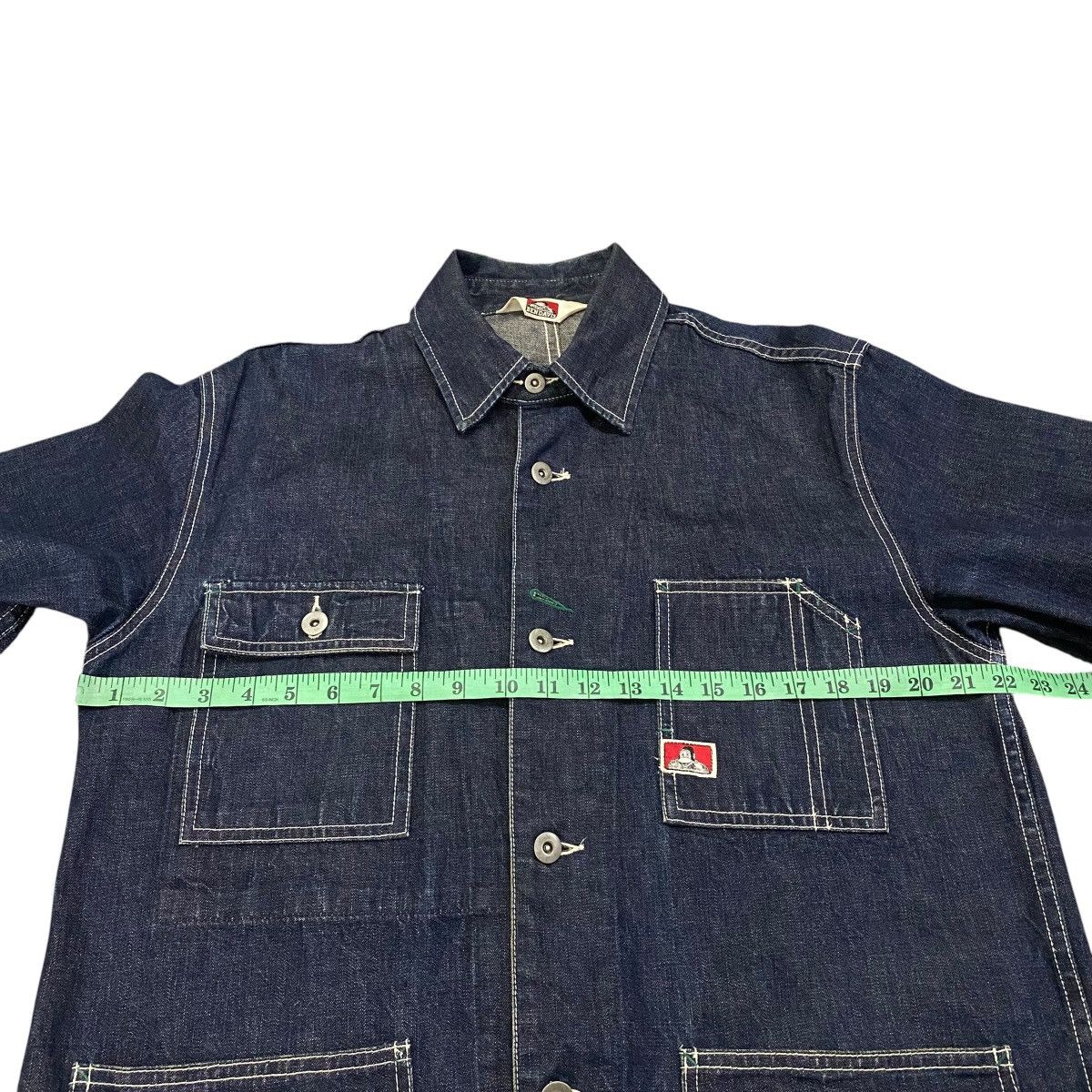 Ben Davis × Vintage Vintage Ben Davis Chore Button Jacket M Size Indogo Colour Size US M / EU 48-50 / 2 - 14 Thumbnail