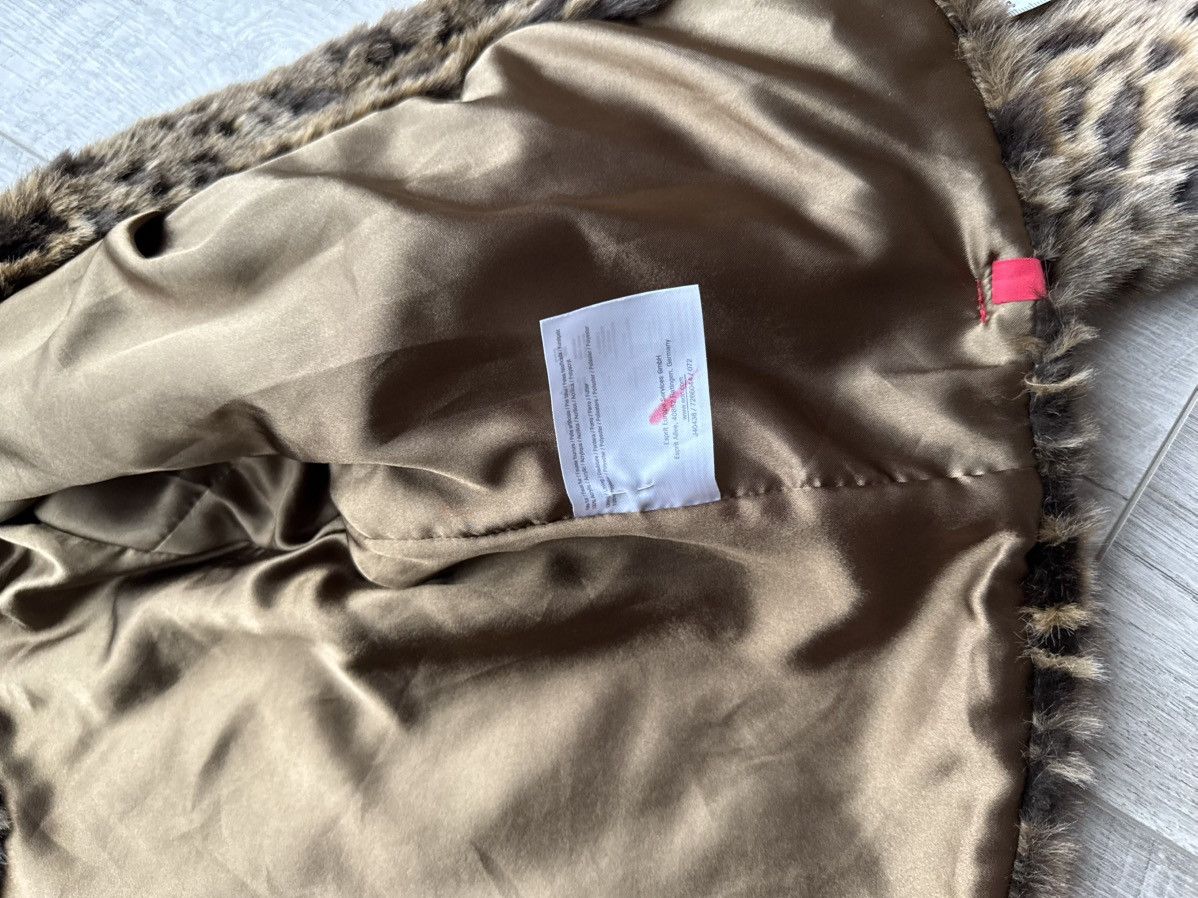 If Six Was Nine VINTAGE EDC LEOPARD FRANCE Y2K HYSTERYC MOHAIR FUR COAT Size S / US 4 / IT 40 - 10 Thumbnail