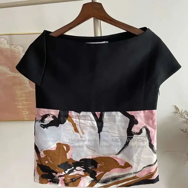 Dior Dior Black Cotton T. Size XS / US 0-2 / IT 36-38 - 1 Thumbnail