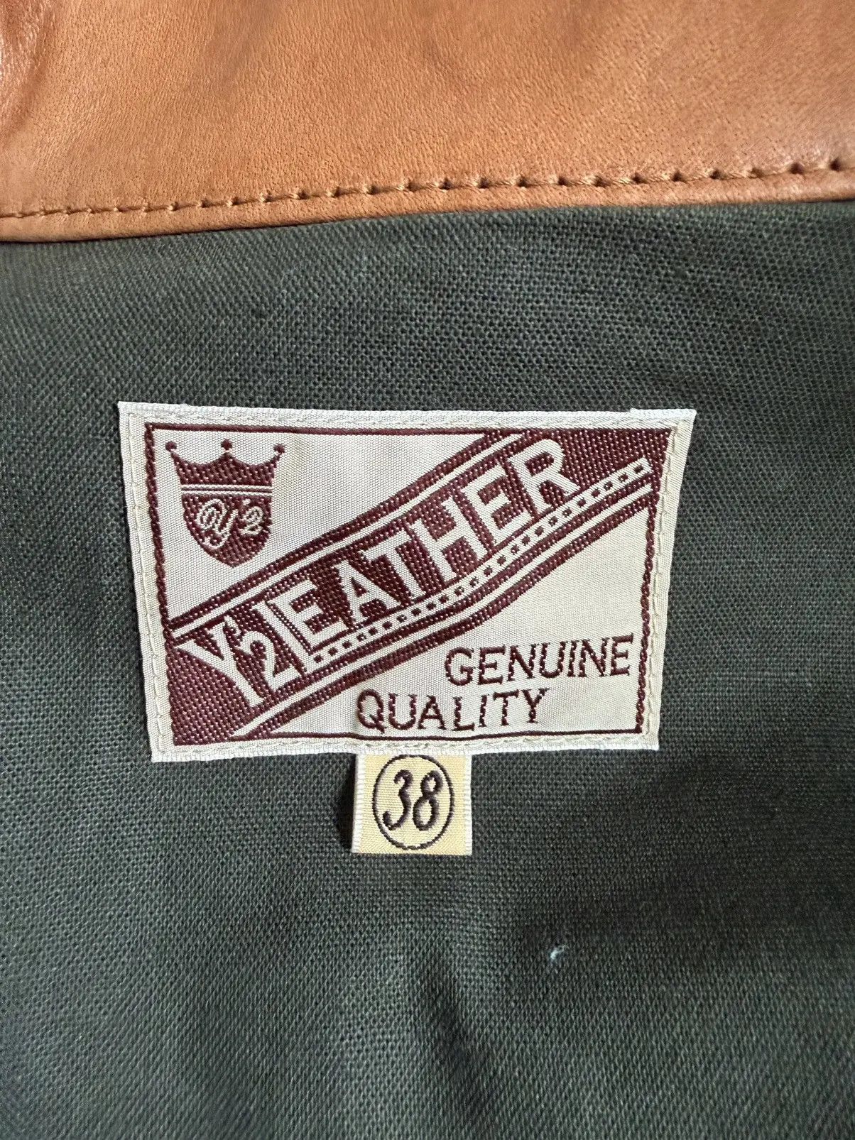 Y'2 Leather Y’2 Kakishibu Persimmon Tanned Horsehide Type 1 38/S Size US S / EU 44-46 / 1 - 6 Thumbnail
