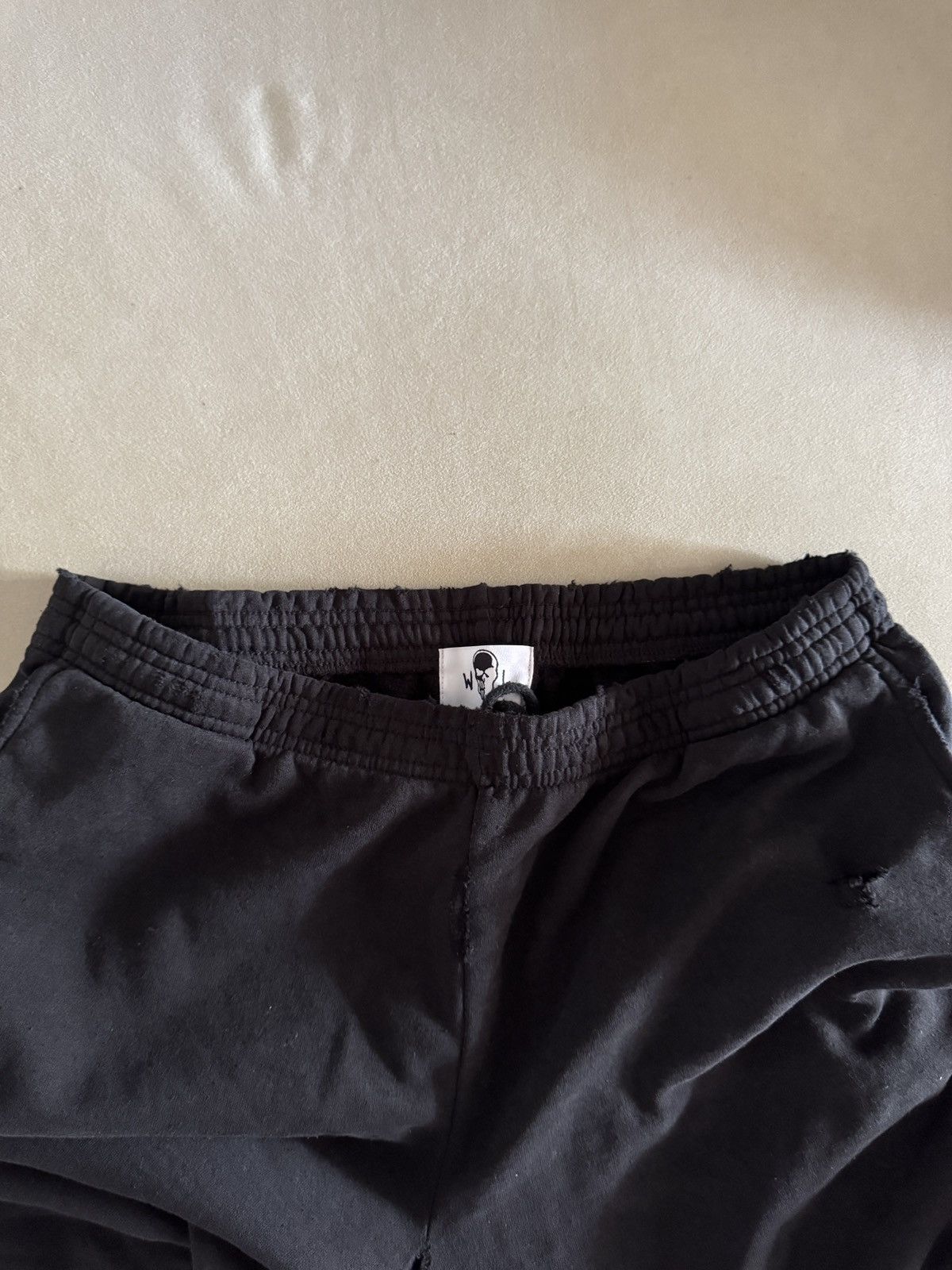Warren Lotas Warren Lotas Flaming Reaper Distressed Sweatpants Size US 34 / EU 50 - 3 Thumbnail