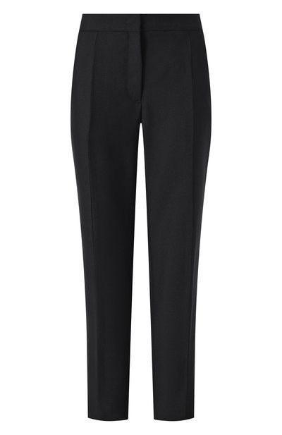 Jil Sander o1loc1c0426 Wool Trousers in Black Size 30" / US 8 / IT 44 - 1 Thumbnail