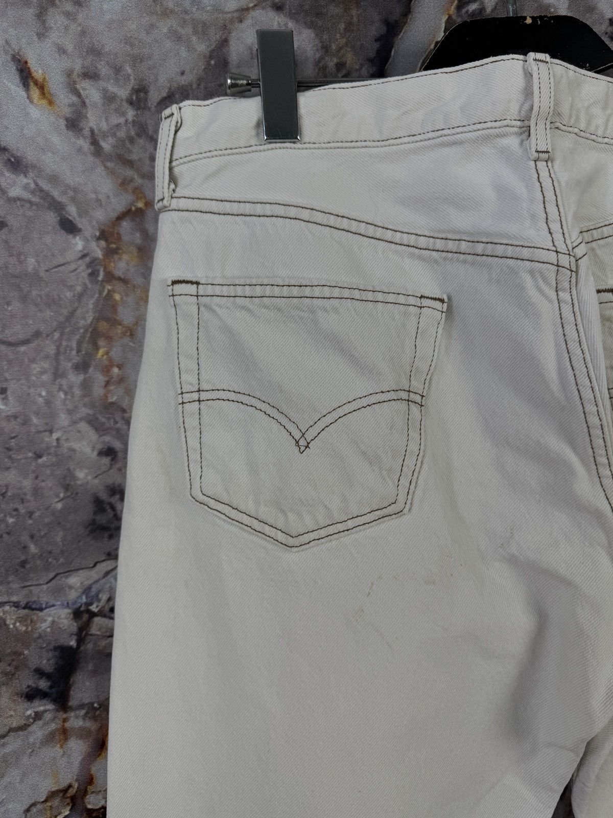 Levi's Men’s Levi’s 501 White Jeans Vintage USA 🇺🇸 Size W36 L30 Size US 36 / EU 52 - 20 Thumbnail