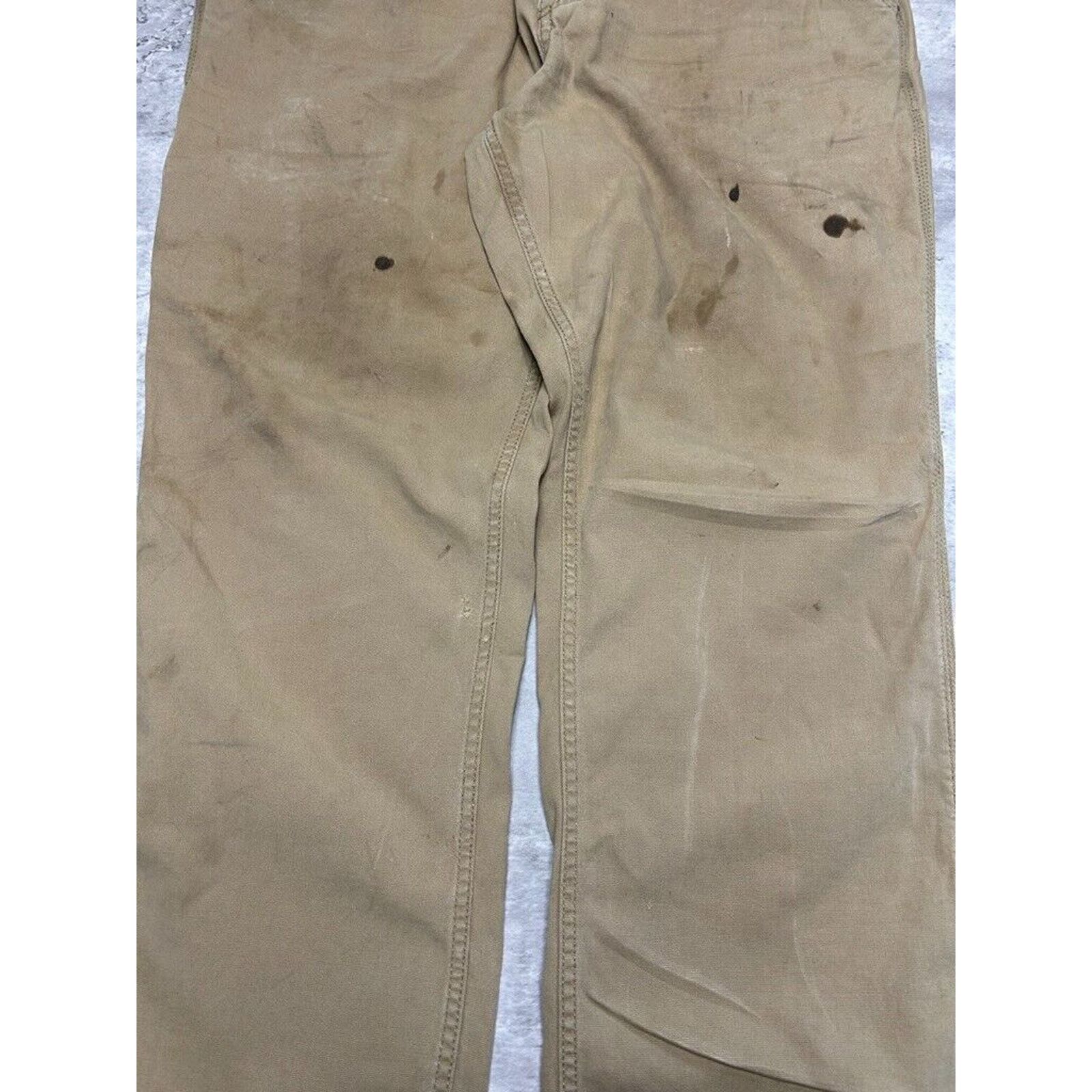 Carhartt Carhartt Relaxed Fit Canvas Workwear Five Pocket Pants Sz 34 Size US 34 / EU 50 - 5 Thumbnail