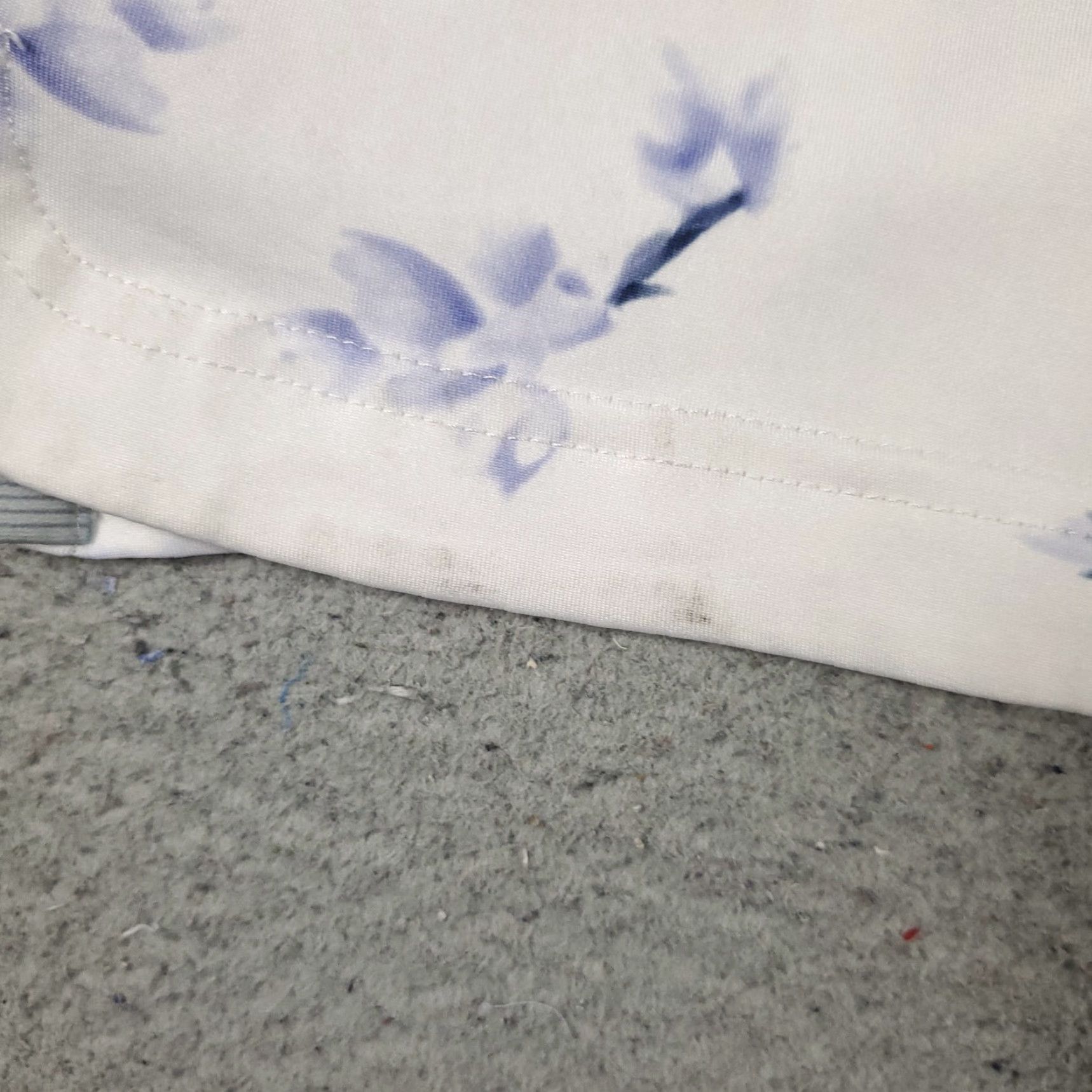 Puma Puma Polo Shirt Mens XL White Blue Floral Golf Casual Short Sleeve Polo Shirt Men XL White Blue Floral Size US XL / EU 56 / 4 - 6 Thumbnail