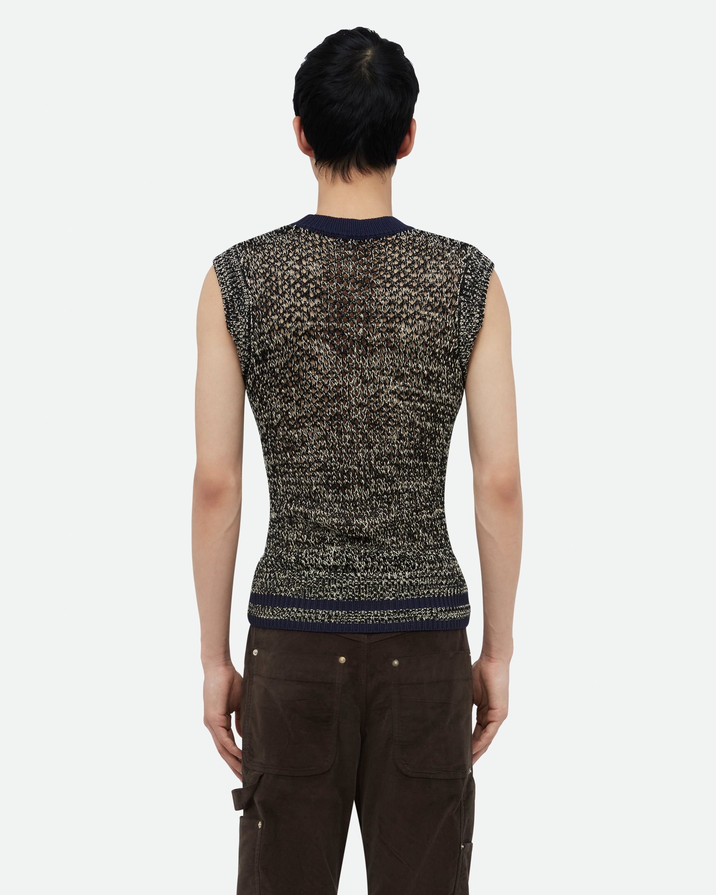 Wales Bonner o1mle0825 Unisex Shade Knit Vest in Multicolor Size US M / EU 48-50 / 2 - 5 Thumbnail