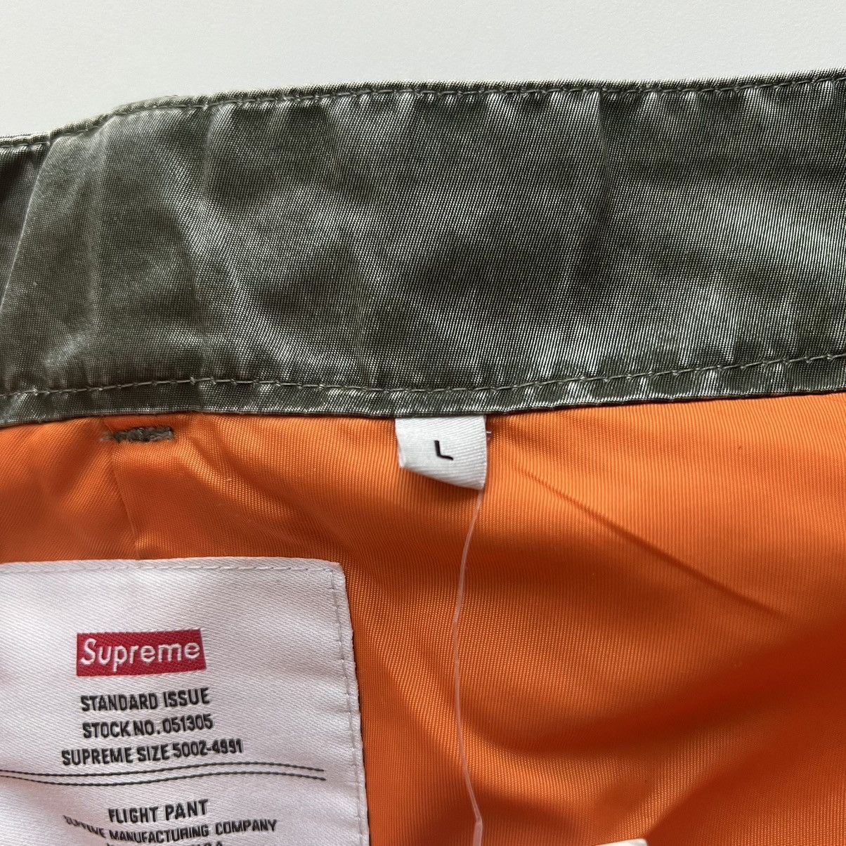 Supreme Supreme Washed Flight Satin Cargo Pant green L Size US 34 / EU 50 - 7 Thumbnail