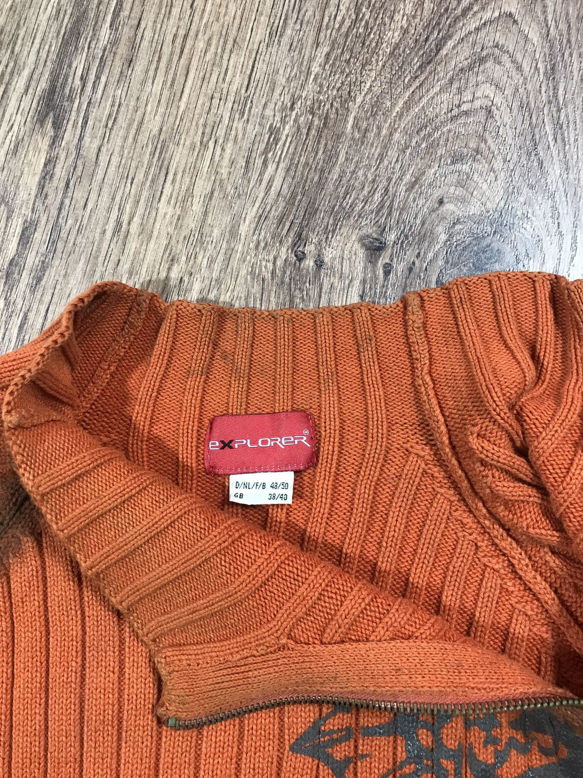 Japanese Brand Vintage Dragon Logo Knit Sweater Size US M / EU 48-50 / 2 - 7 Thumbnail